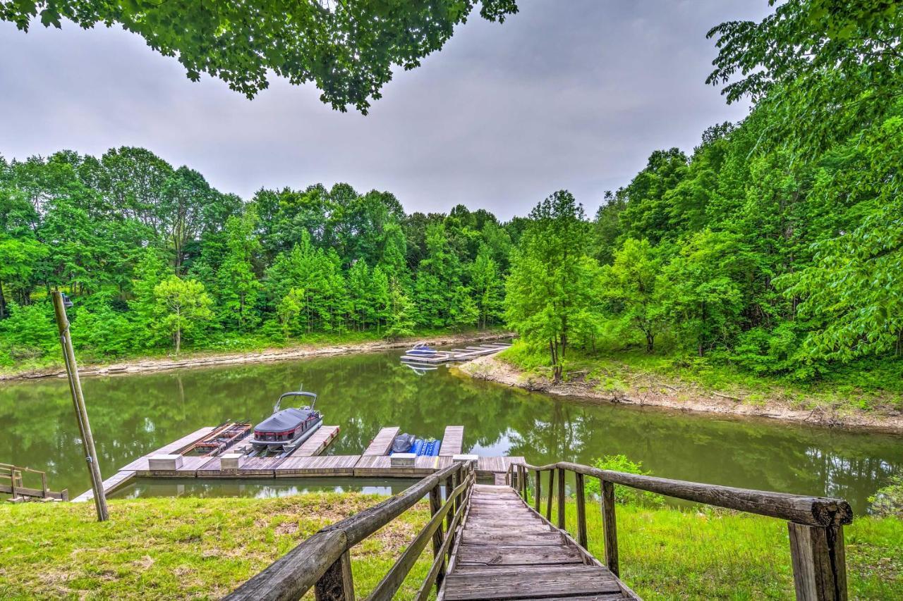 Barren River Lake Home With Boat Dock And Grill! Lucas Exterior photo